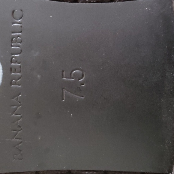 Banana Republic brown genuine leather chukka boots, pull on, men's size 7.5 - Picture 8 of 10